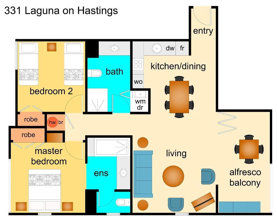Laguna On Hastings Нуза-Гедс Екстер'єр фото